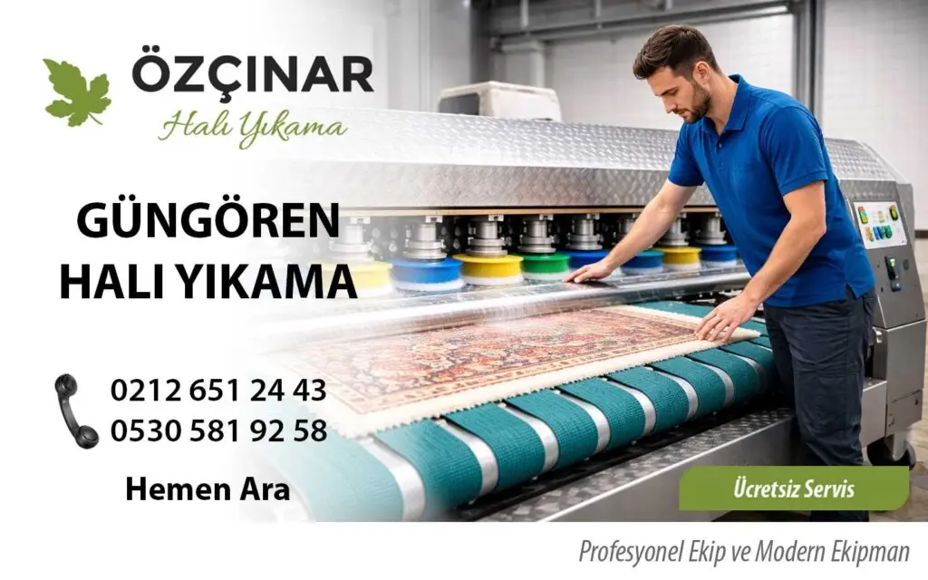 Güngören Halı Yıkama Özçınar halı yıkama görseli